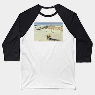 White Sand Landscape Baseball T-Shirt